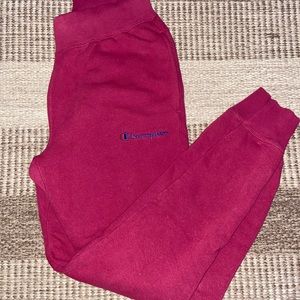 Women’s Burgundy Champion Sweatpants